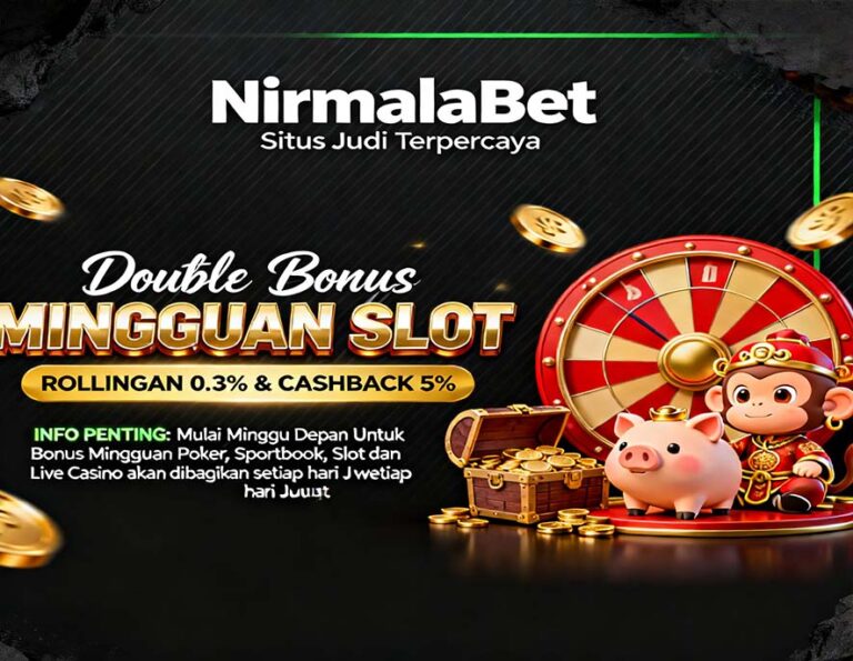 NirmalaBet Slot BCA Online Terpercaya Mudah Jackpot